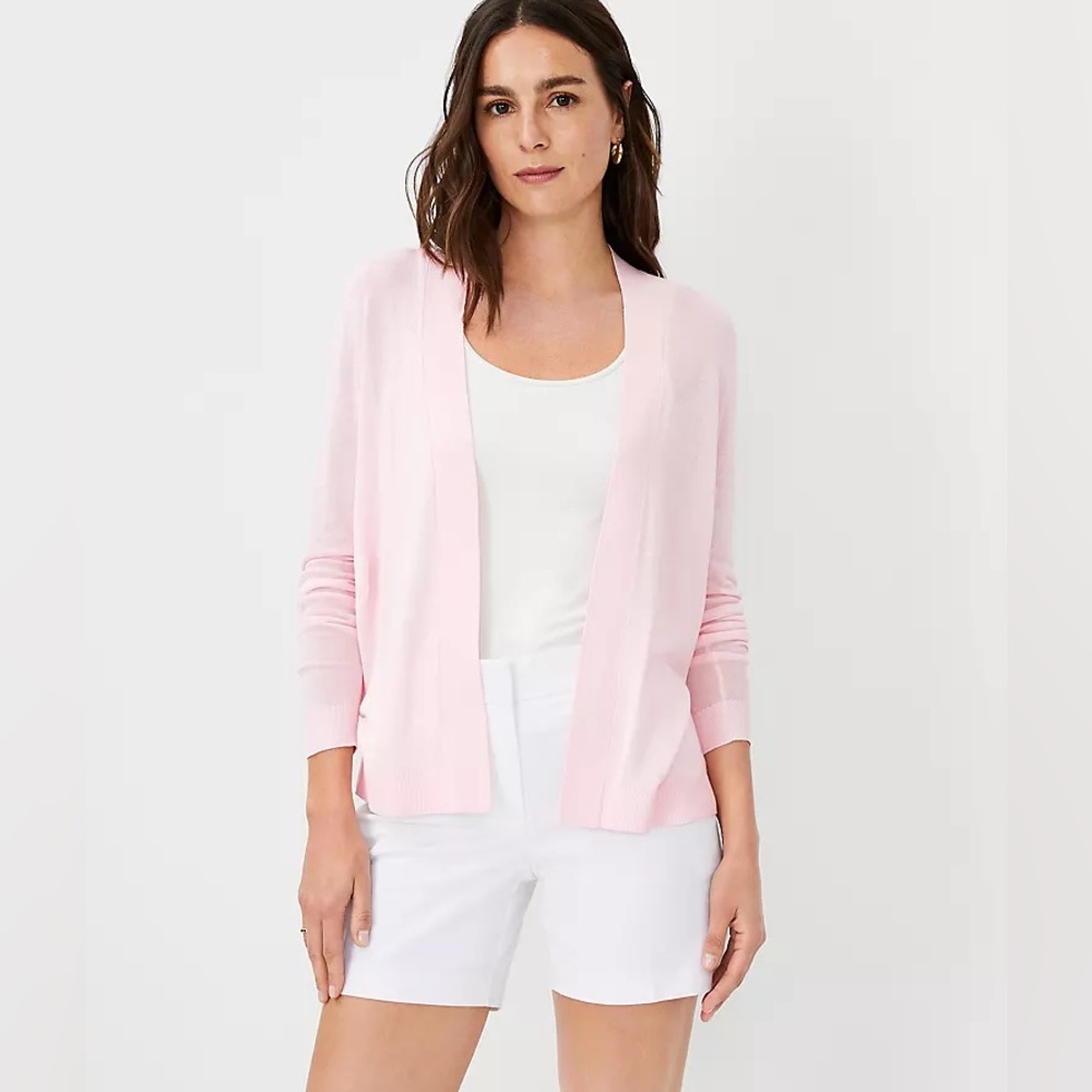 NWT Ann Taylor Lightweight Open Cardigan